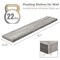 Sorbus 3 Pack Extra Long Floating Shelves for Wall, Large Floating Shelves for Bedroom, Kitchen, Living Room, Bathroom Shelves, Farmhouse Home Decor - 47 x 9.25 Inch Wall Mounted Floating Shelves for Wall